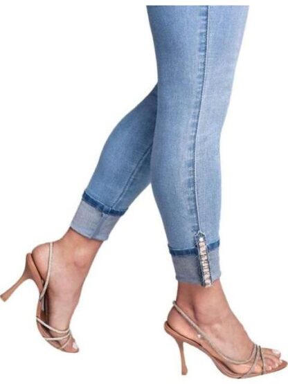 JEANS SUPERSKINNY CINTURA ALTA GRIS SEVEN JEANS - Image 6