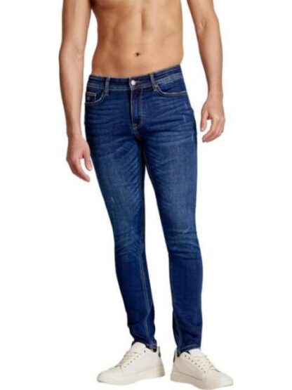 JEANS SUPERSKINNY CINTURA REGULAR AZUL INDIGO NEXT CO