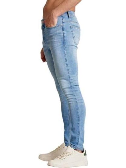 JEANS SUPERSKINNY CINTURA REGULAR BLEACH NEXT CO - Image 3