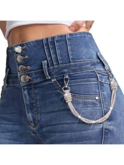 JEANS SUPERSKINNY CINTURA SUPERALTA GRIS SEVEN JEANS - Image 3