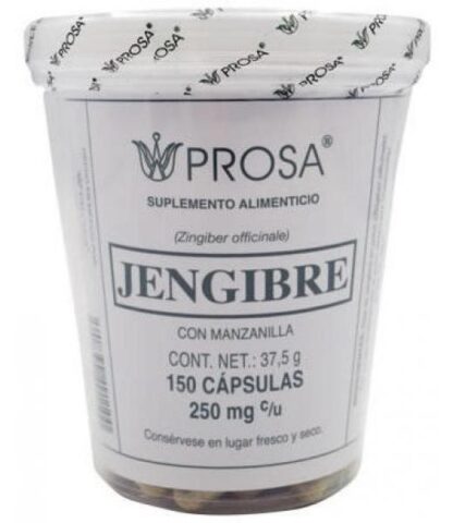 JENGIBRE CON MANZANILLA 150 CAP PROSA