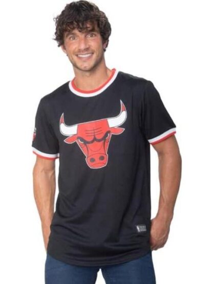 JERSEY BULLS JERSEY NEGRO NBA