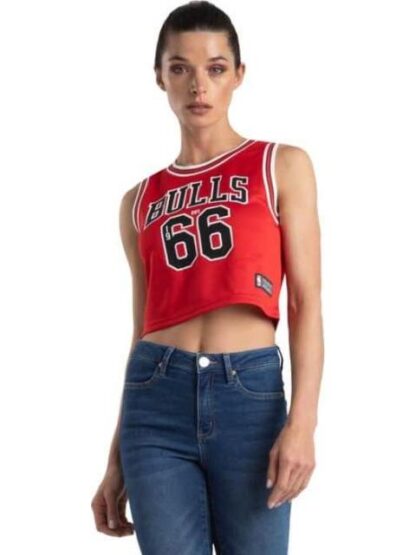 JERSEY BULLS ROJO NBA