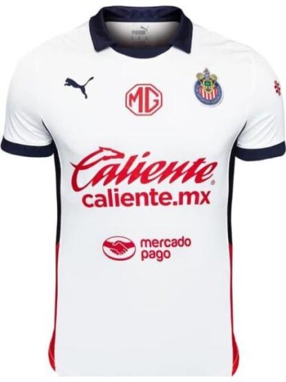 JERSEY CHIVAS AWAY SHIRT REPLICA 24-25 BLANCO PUMA
