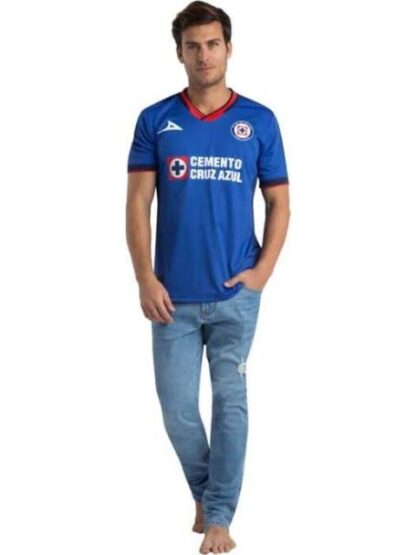 JERSEY CRUZ AZUL HOME 23 24 AZUL REY PIRMA