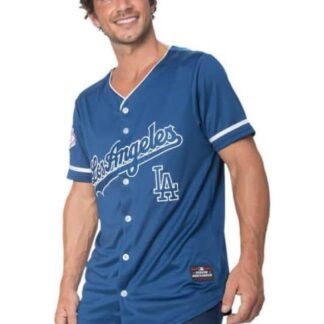 JERSEY DODGERS JERSEY AZUL MLB