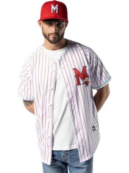 JERSEY NEW ERA DIABLOS PINSTRIPE RAMONCITO UNISEX BLANCO NEW ERA CAP