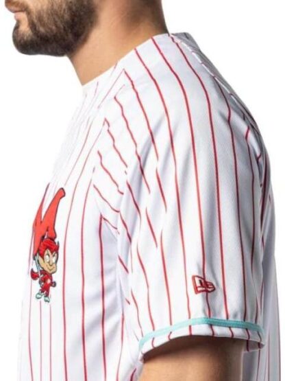 JERSEY NEW ERA DIABLOS PINSTRIPE RAMONCITO UNISEX BLANCO NEW ERA CAP - Image 5