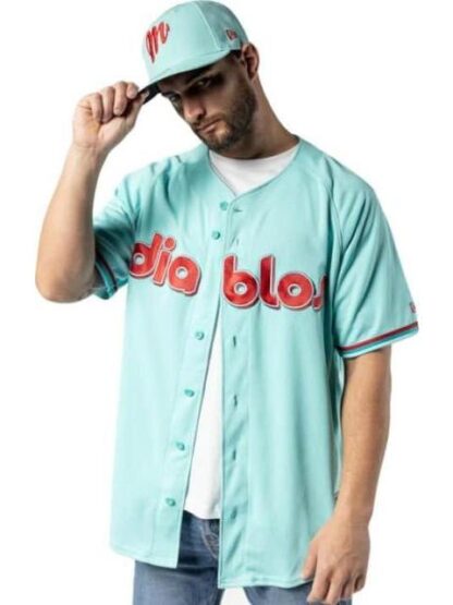 JERSEY NEW ERA DIABLOS ROJOS UNISEX VERDE NEW ERA CAP - Image 3
