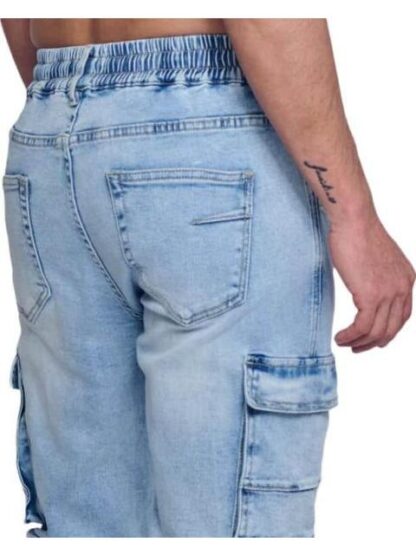 JOGGER CARGO BLEACH HARD SODA - Image 5