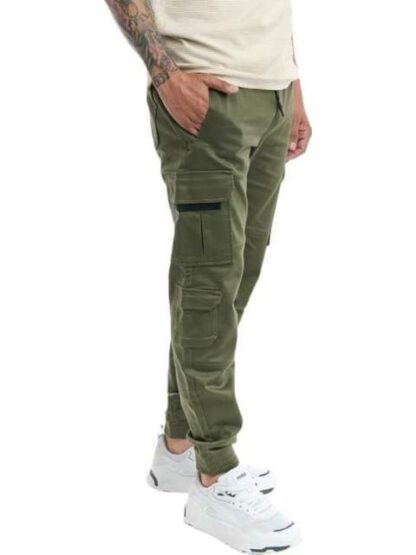 JOGGER CARGO VERDE OLIVO HARD SODA - Image 4