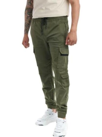 JOGGER CARGO VERDE OLIVO HARD SODA - Image 5