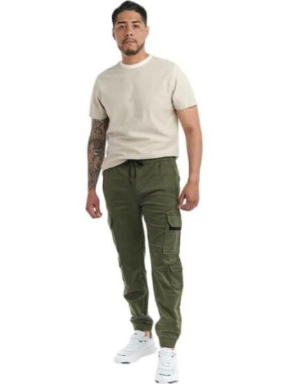 JOGGER CARGO VERDE OLIVO HARD SODA - Image 6