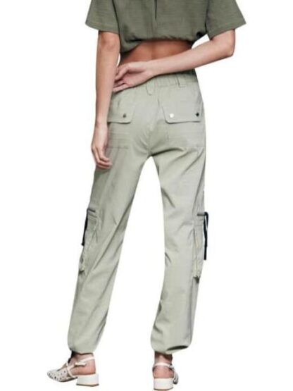 JOGGER CINTURA ALTA VERDE OLIVO ATMOSPHERE DNM - Image 6