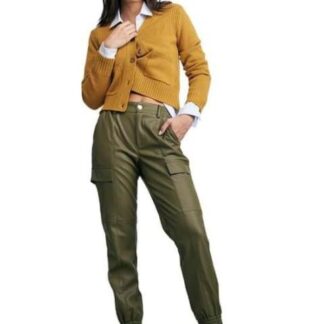 JOGGER CINTURA ALTA VERDE OLIVO HOLLY LAND