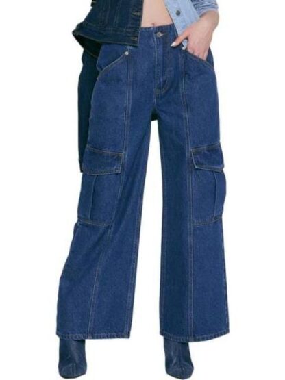 JOGGER CINTURA SUPER ALTA AZUL INDIGO ATMOSPHERE DNM - Image 2