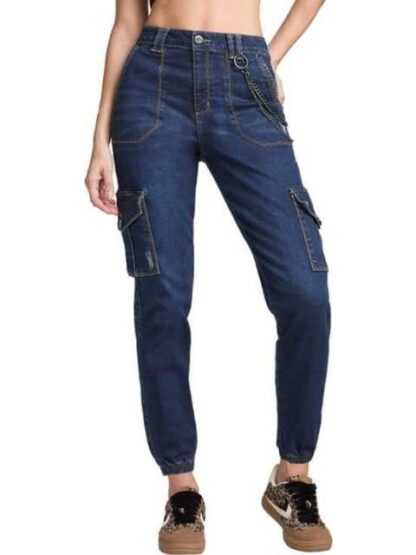 JOGGER CINTURA SUPERALTA GRIS GOODYEAR - Image 2