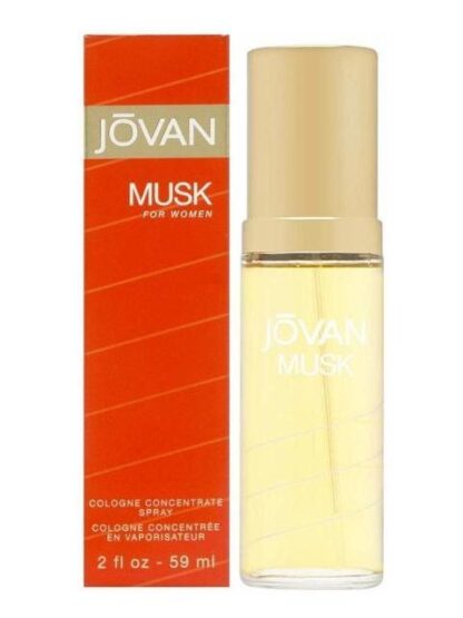 JOVAN MUSK FOR WOMEN COLOGNE CONCENTREE 2 OZ 60 ML SPRAY
