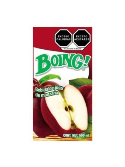 JUGO BOING SABOR MANZANA 500 ML