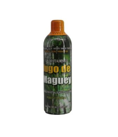 JUGO DE MAGUEY 500 ML TUMORES MALIGNOS COLITIS GASTRITIS DIABETES GRUPO OMEGA 2000