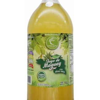 JUGO DE MAGUEY ALOE VERA 1 L VERDE SANTO