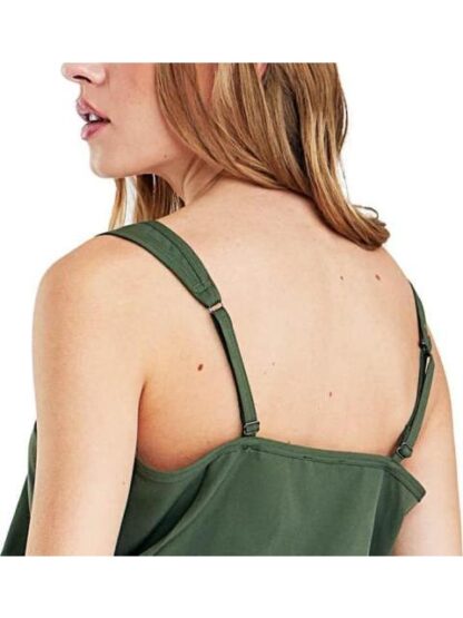 JUMPSUIT CUELLO REDONDO VERDE OLIVO HOLLY LAND - Image 5