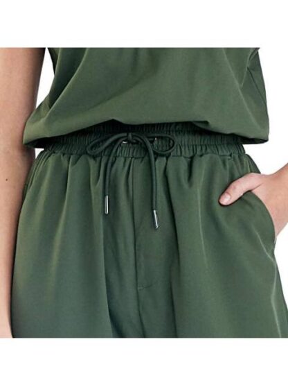 JUMPSUIT CUELLO REDONDO VERDE OLIVO HOLLY LAND - Image 6
