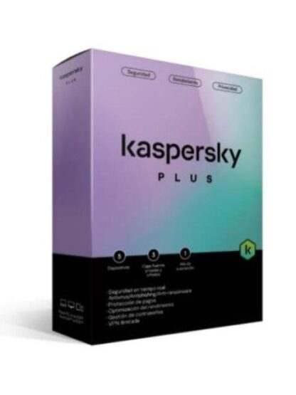 KASPERSKY PLUS 5 DISPOSITIVOS 1 ANO (INTERNET SECURITY)