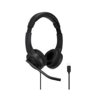 KENSINGTON AUDIFONOS CON MICROFONO H1000 ALAMBRICO USB-C NEGRO