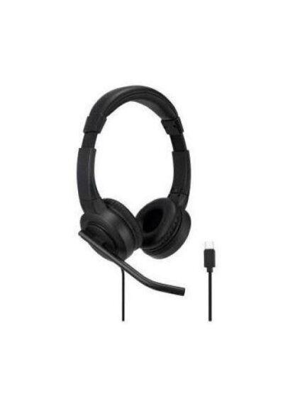 KENSINGTON AUDIFONOS CON MICROFONO H1000 ALAMBRICO USB-C NEGRO