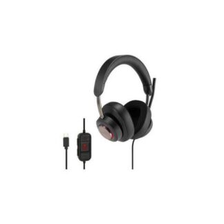 KENSINGTON AUDIFONOS CON MICROFONO H2000 ALAMBRICO USB-C NEGRO