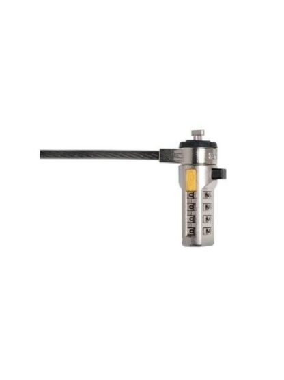 KENSINGTON CANDADO DE COMBINACION PARA LAPTOPS K67819WW 1.8 METROS NEGRO-AMARILLO