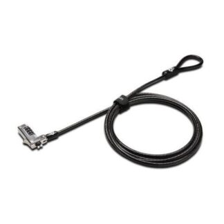 KENSINGTON CANDADO DE COMBINACION PARA LAPTOPS NANOSAVER 1.8 METROS NEGRO