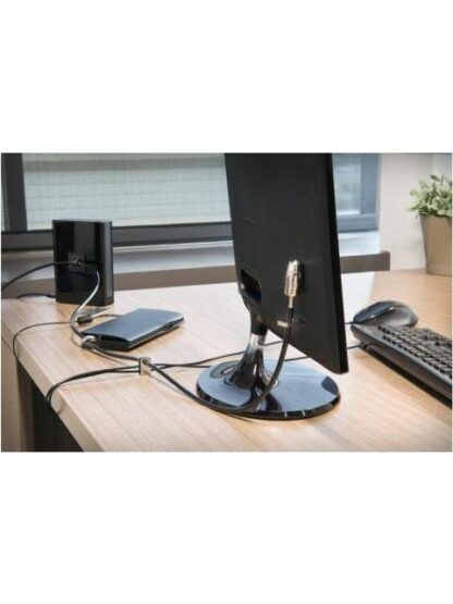 KENSINGTON CANDADO DE LLAVE PARA PC K64424WW 2.4 METROS NEGRO-PLATA - Image 2