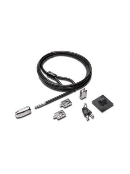 KENSINGTON CANDADO DE LLAVE PARA PC K64424WW 2.4 METROS NEGRO-PLATA