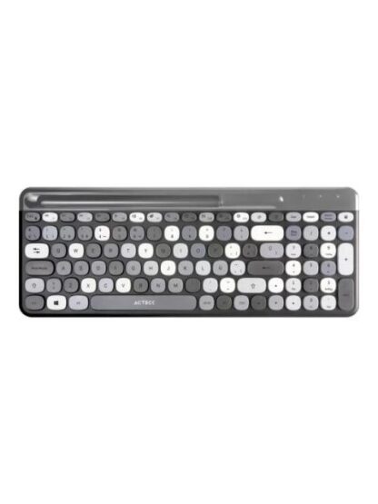 KIT DE TECLADO Y MOUSE ACTECK CREATOR CHIC COLORS MK470 INALAMBRICO USB GRIS (ESPANOL) - Image 2