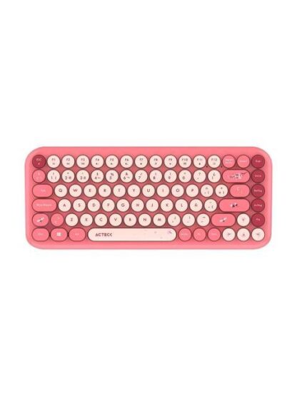 KIT DE TECLADO Y MOUSE ACTECK CREATOR CHIC K- COLORS MK480 INALAMBRICO RF INALAMBRICO ROSA ESPANOL - Image 2
