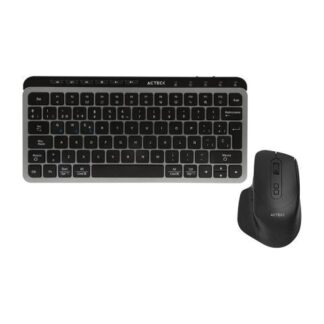KIT DE TECLADO Y MOUSE ACTECK CREATOR KREA MK750 INALAMBRICO RF INALAMBRICO-BLUETOOTH NEGRO ESPANOL