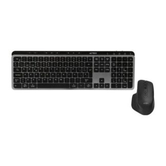 KIT DE TECLADO Y MOUSE ACTECK CREATOR KREA MK755 INALAMBRICO RF INALAMBRICO-BLUETOOTH NEGRO ESPANOL