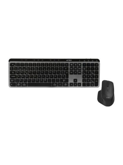 KIT DE TECLADO Y MOUSE ACTECK CREATOR KREA MK755 INALAMBRICO RF INALAMBRICO-BLUETOOTH NEGRO ESPANOL