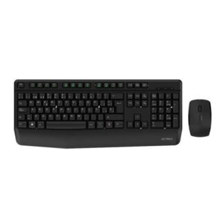 KIT DE TECLADO Y MOUSE ACTECK CREATOR PLUS MK465 INALAMBRICO USB NEGRO