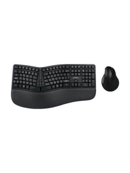 KIT DE TECLADO Y MOUSE ACTECK CREATOR VIRTUOS FITT MK770 INALAMBRICO RF INALAMBRICO NEGRO (ESPANOL)