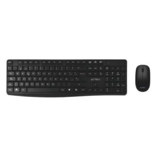 KIT DE TECLADO Y MOUSE ACTECK KT25 INALAMBRICO USB NEGRO