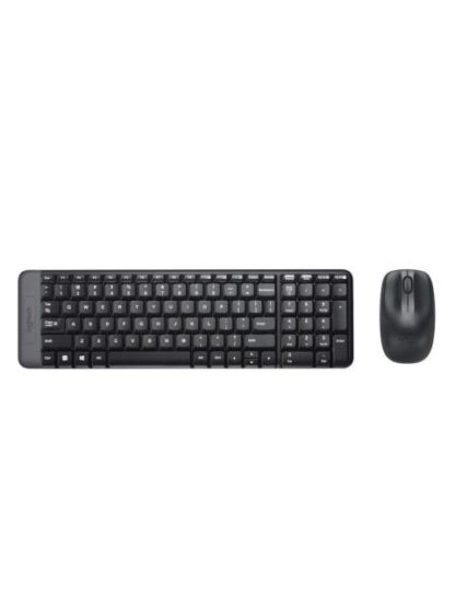 KIT DE TECLADO Y MOUSE LOGITECH MK220 INALAMBRICO USB NEGRO (ESPANOL) - Image 2