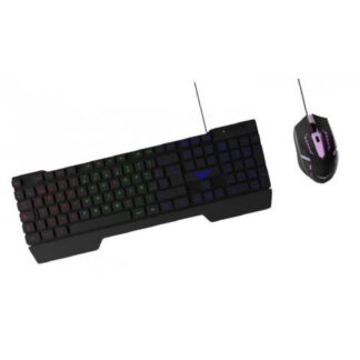 KIT DE TECLADO Y MOUSE NACEB FALLEN ALAMBRICO USB NEGRO (ESPANOL)