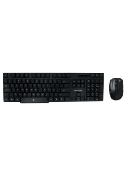 KIT DE TECLADO Y MOUSE PERFECT CHOICE PC-200994 INALAMBRICO USB NEGRO (ESPANOL) - RESISTENTE A DERRAMES