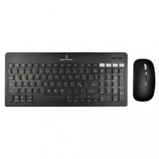 KIT DE TECLADO Y MOUSE PERFECT CHOICE PC-201373 INALAMBRICO BLUETOOTH NEGRO (ESPANOL)