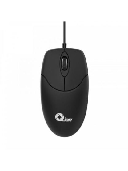 KIT DE TECLADO Y MOUSE QIAN QKX-20603 ALAMBRICO USB NEGRO (ESPANOL) - Image 3