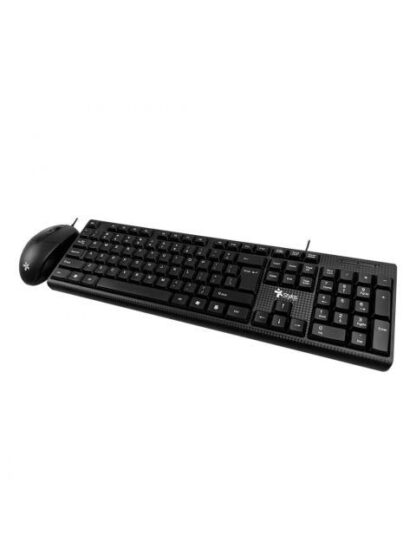 KIT DE TECLADO Y MOUSE STYLOS STPKTM4B ALAMBRICO USB NEGRO (ESPANOL) - Image 3