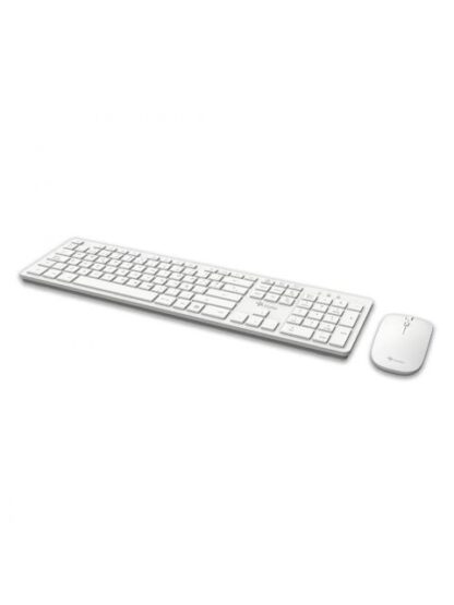 KIT DE TECLADO Y MOUSE STYLOS STPKTM5W INALAMBRICO USB BLANCO ESPANOL - Image 2